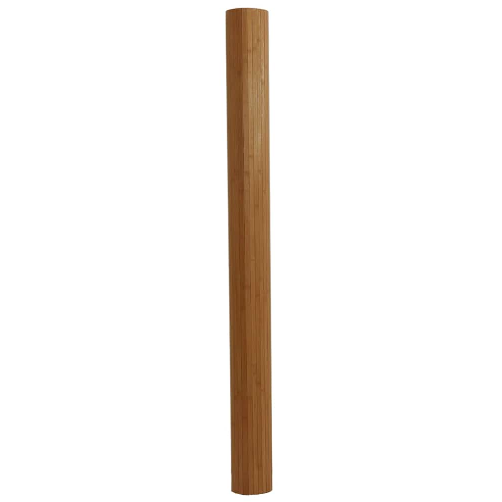Vidaxx tapis rectangulaire 80x300 cm bambou marron