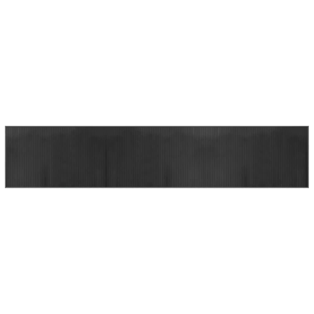 Vidaxx tapis rectangulaire 60x300 cm bambou gris