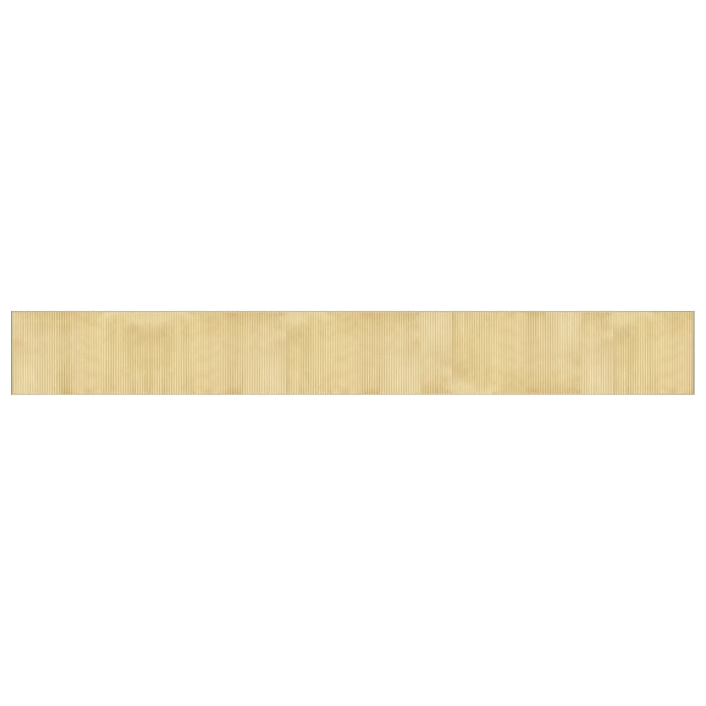 Vidaxx tapis rectangulaire 60x500 cm bambou naturel clair