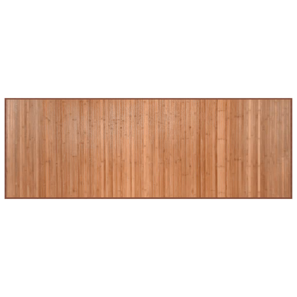 VidaXL Tapis rectangulaire 70x200 cm bambou naturel
