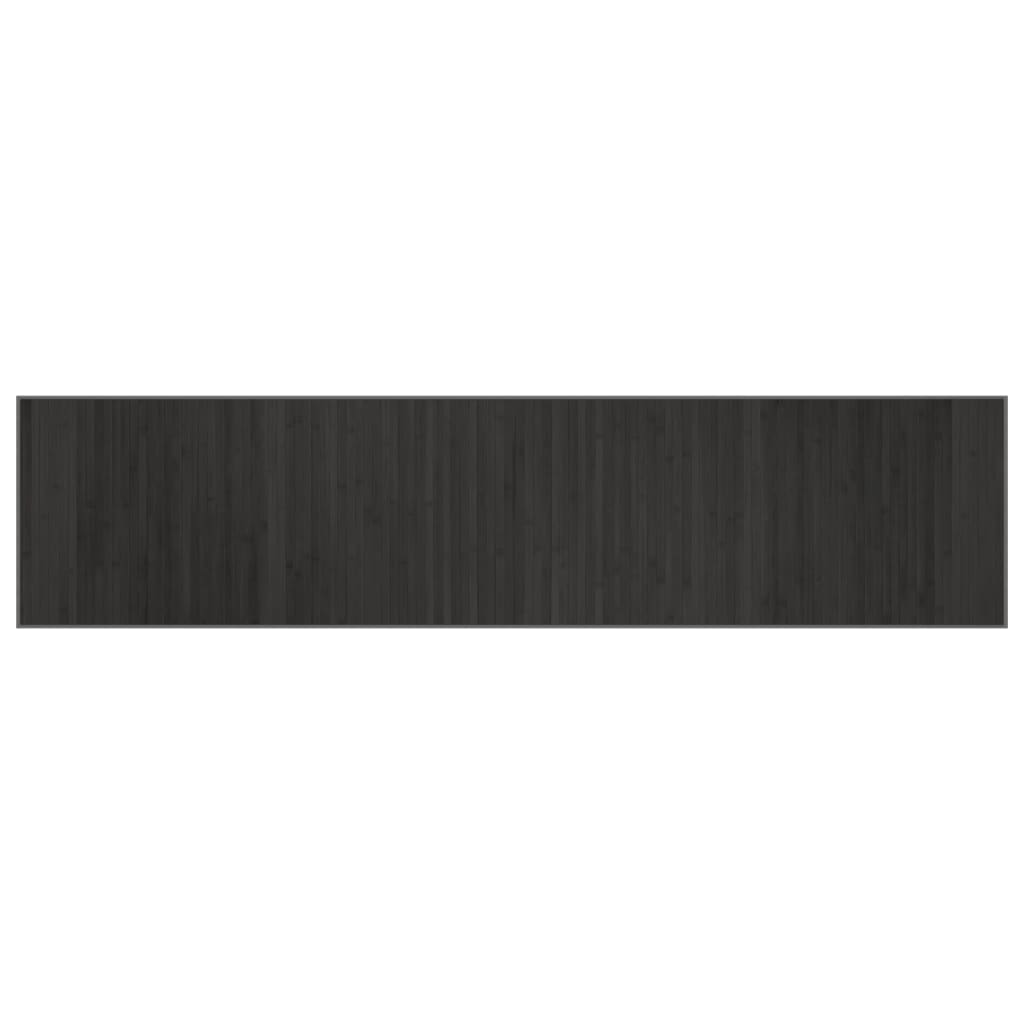 Vidaxx tapis rectangulaire 70x300 cm bambou gris
