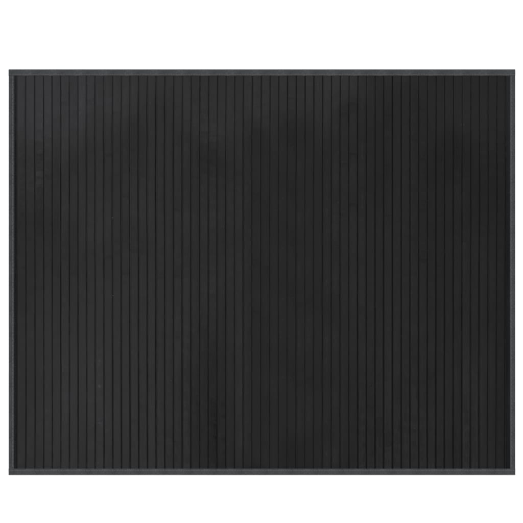 Vidaxx tapis rectangulaire 80x100 cm bambou gris