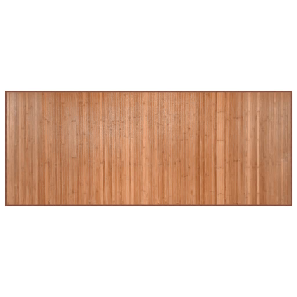 Vidaxx tapis rectangulaire 80x200 cm bambou naturel