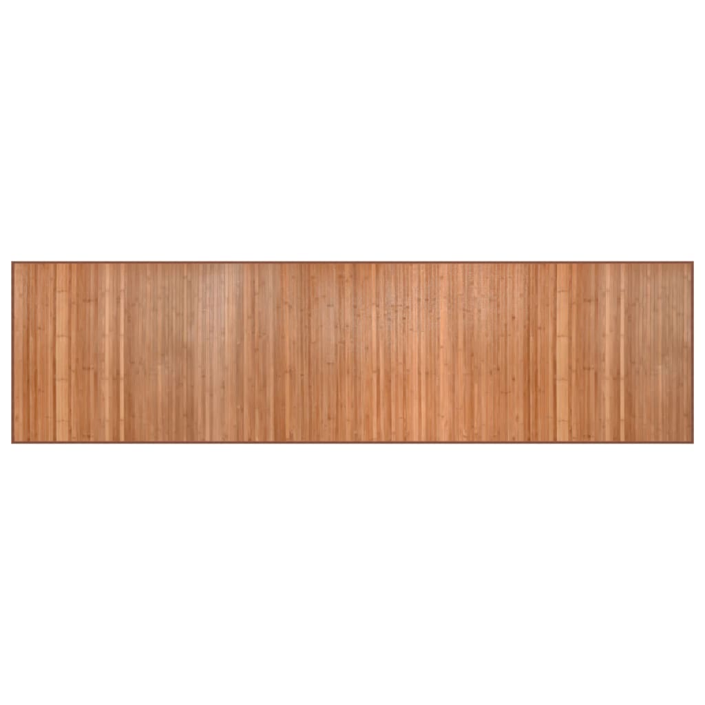 VidaXL Tapis rectangulaire 80x300 cm bambou naturel