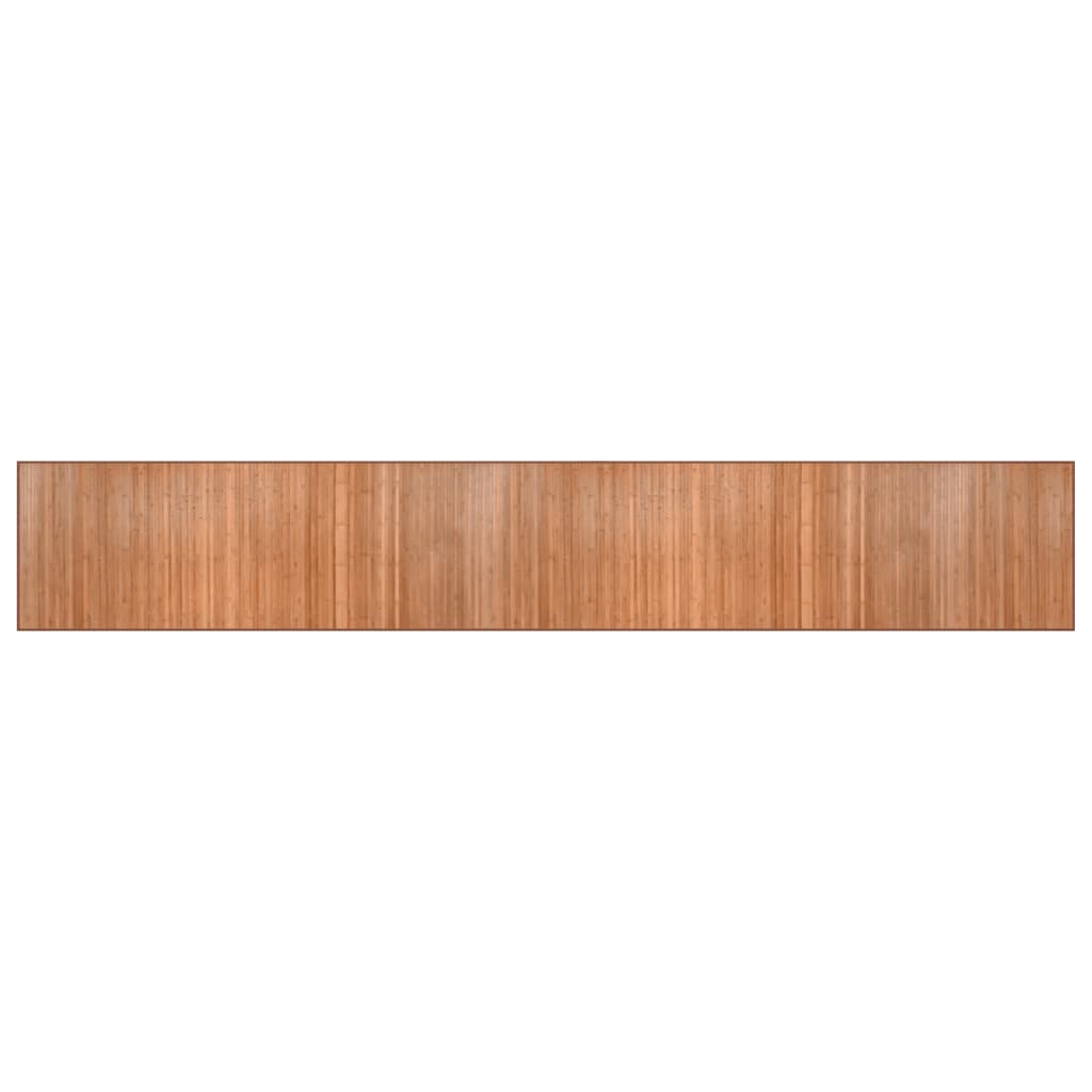 Vidaxx tapis rectangulaire 80x500 cm bambou naturel