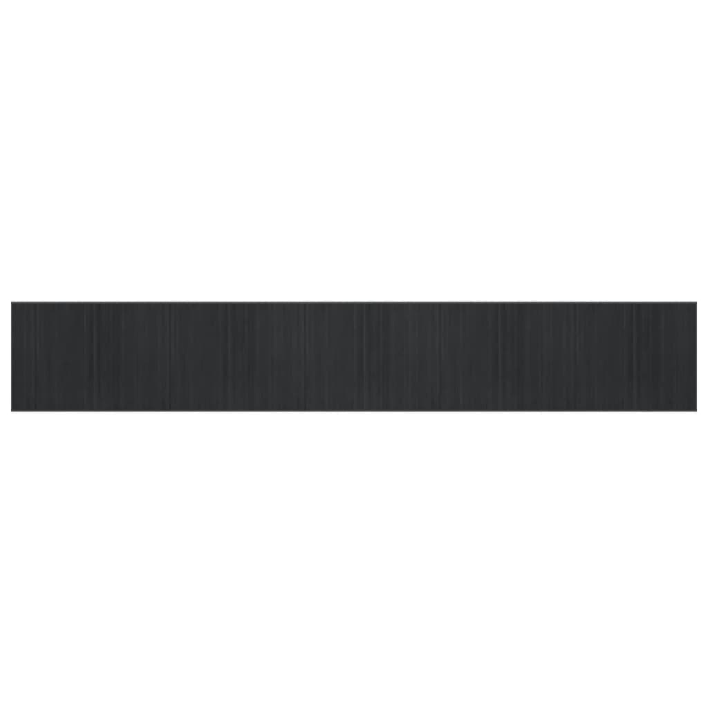 Vidaxx tapis rectangulaire 80x500 cm bambou gris
