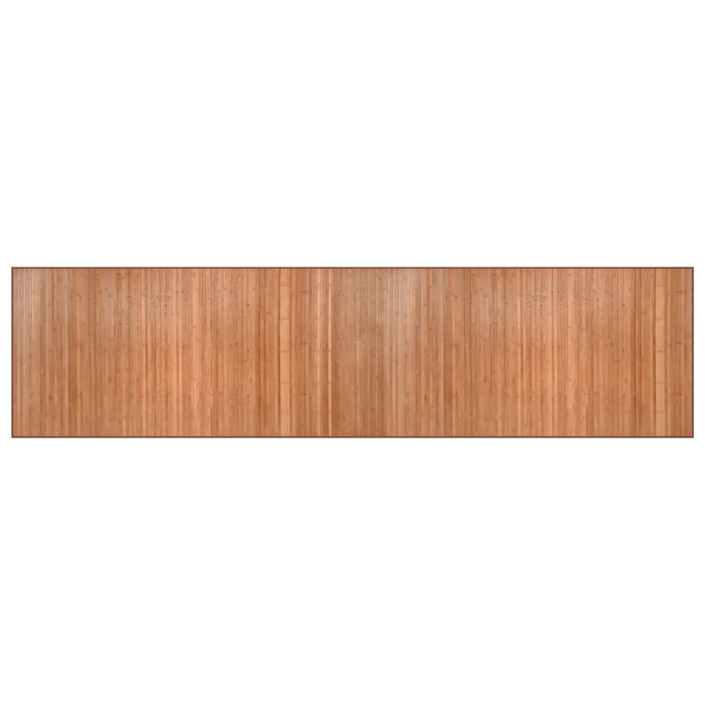 Vidaxx tapis rectangulaire 100x400 cm bambou naturel