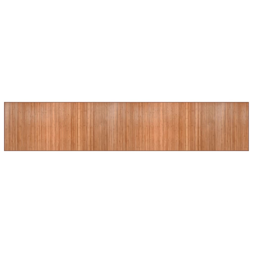 Vidaxx tapis rectangulaire 100x500 cm bambou naturel