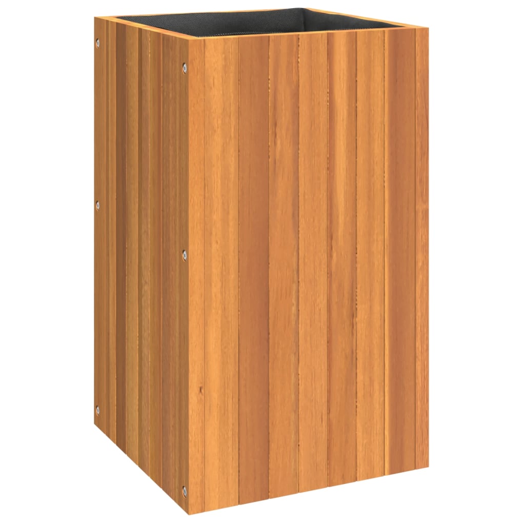 Jardinière Vidaxx 35x35x60 cm bois d'acacia massif
