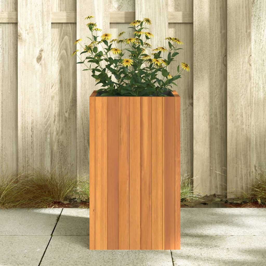 Jardinière Vidaxx 35x35x60 cm bois d'acacia massif