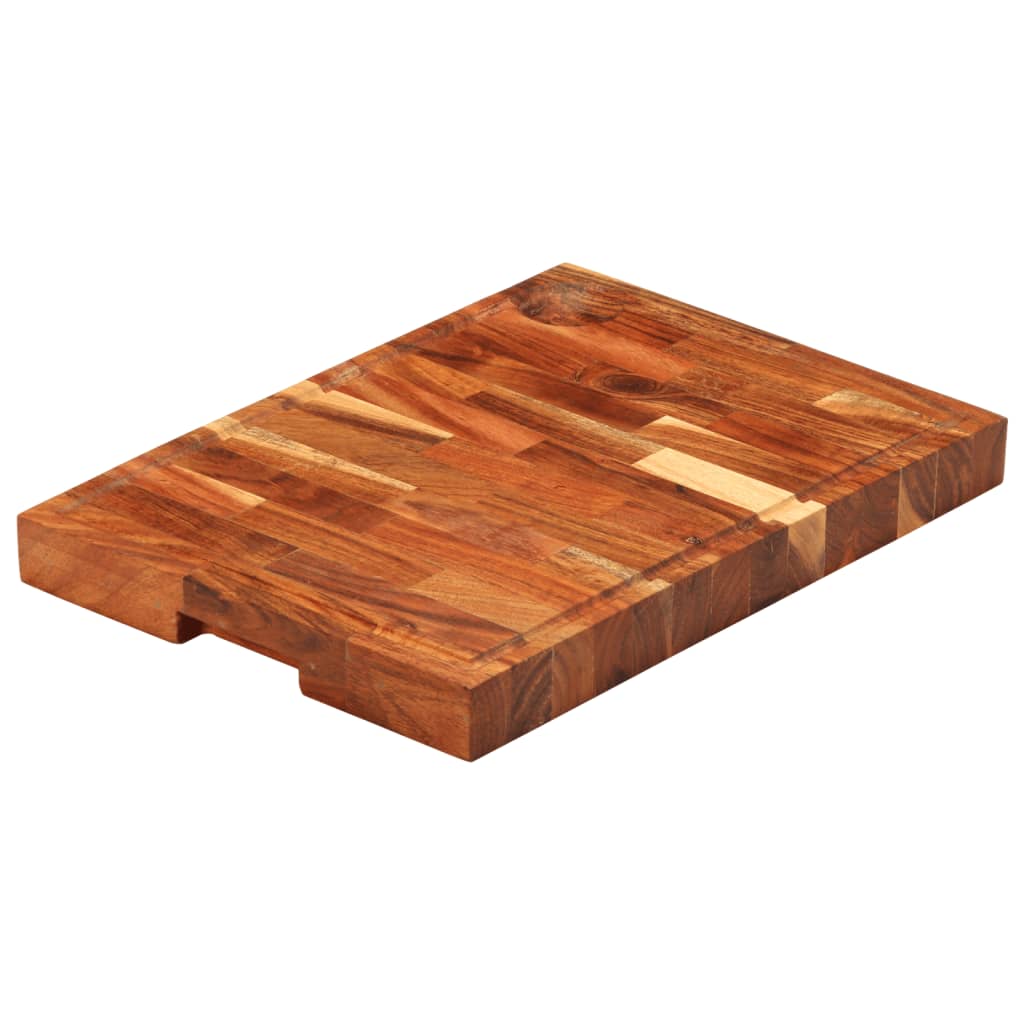 VidaXL Bloc à découper 42x30x4 cm bois d'acacia massif