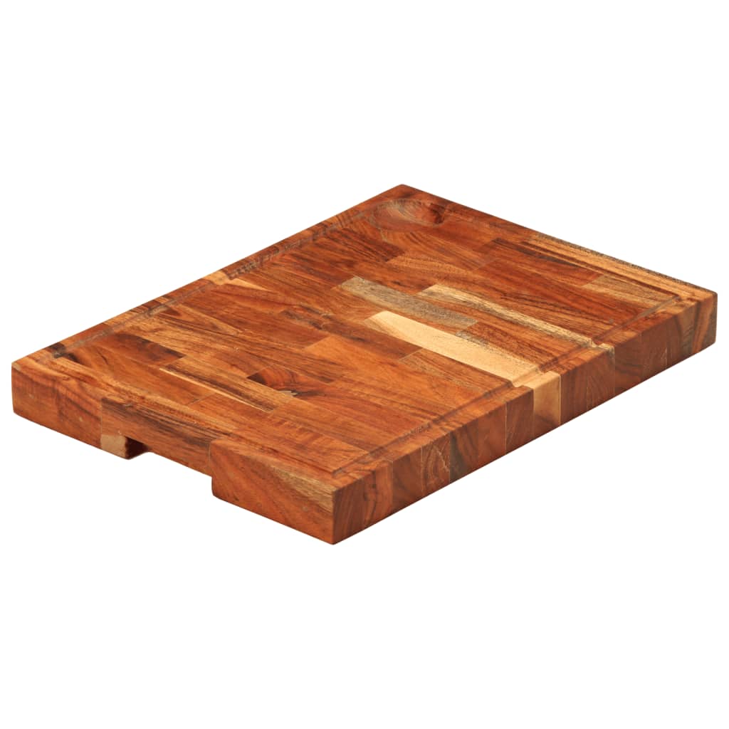 VidaXL Bloc à découper 42x30x4 cm bois d'acacia massif