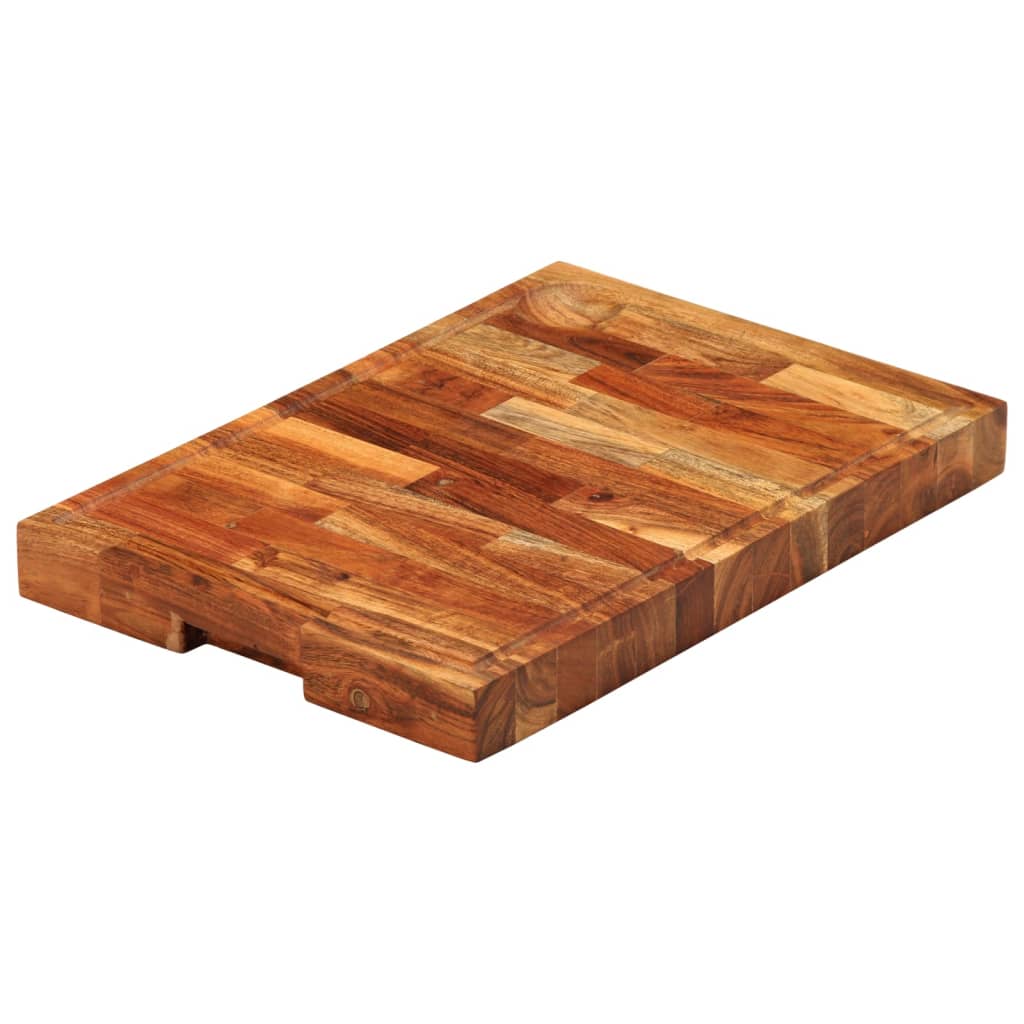 VidaXL Bloc à découper 42x30x4 cm bois d'acacia massif