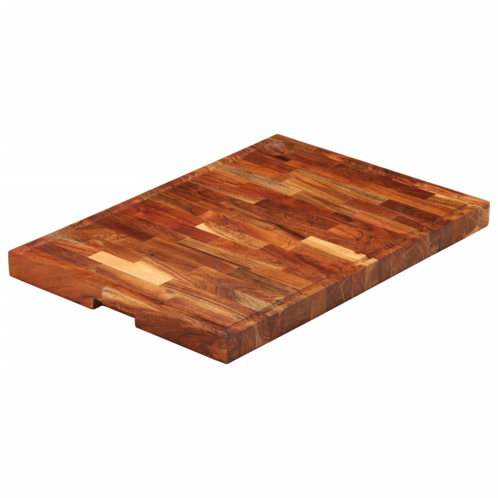 VidaXL Bloc à découper 60x42x4 cm bois d'acacia massif