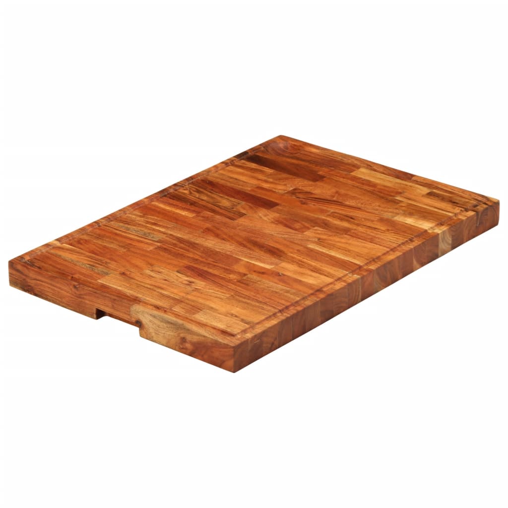 VidaXL Bloc à découper 60x42x4 cm bois d'acacia massif