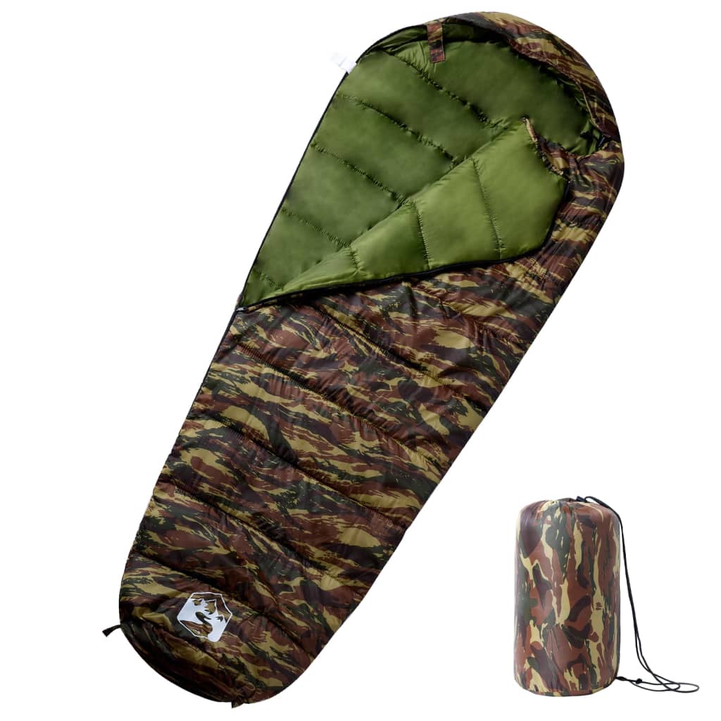 VidaXL sac de couchage momie pour adultes 3 saisons