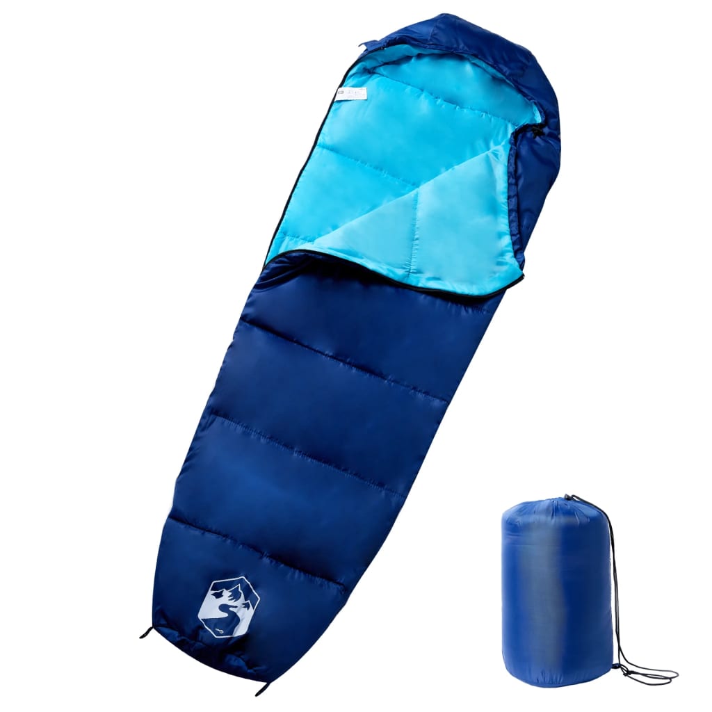 VidaXL Sac de couchage momie pour adultes camping 3 saisons