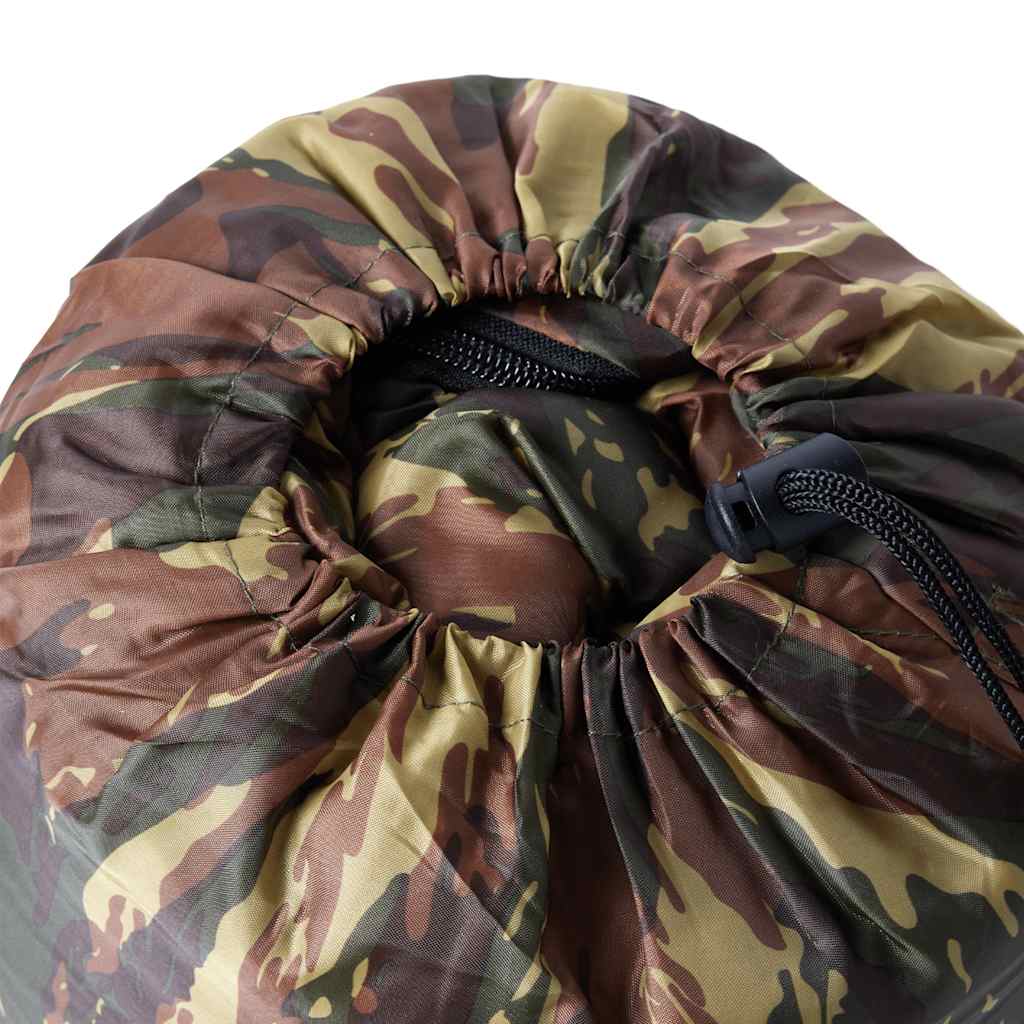 VidaXL sac de couchage momie pour adultes 3 saisons