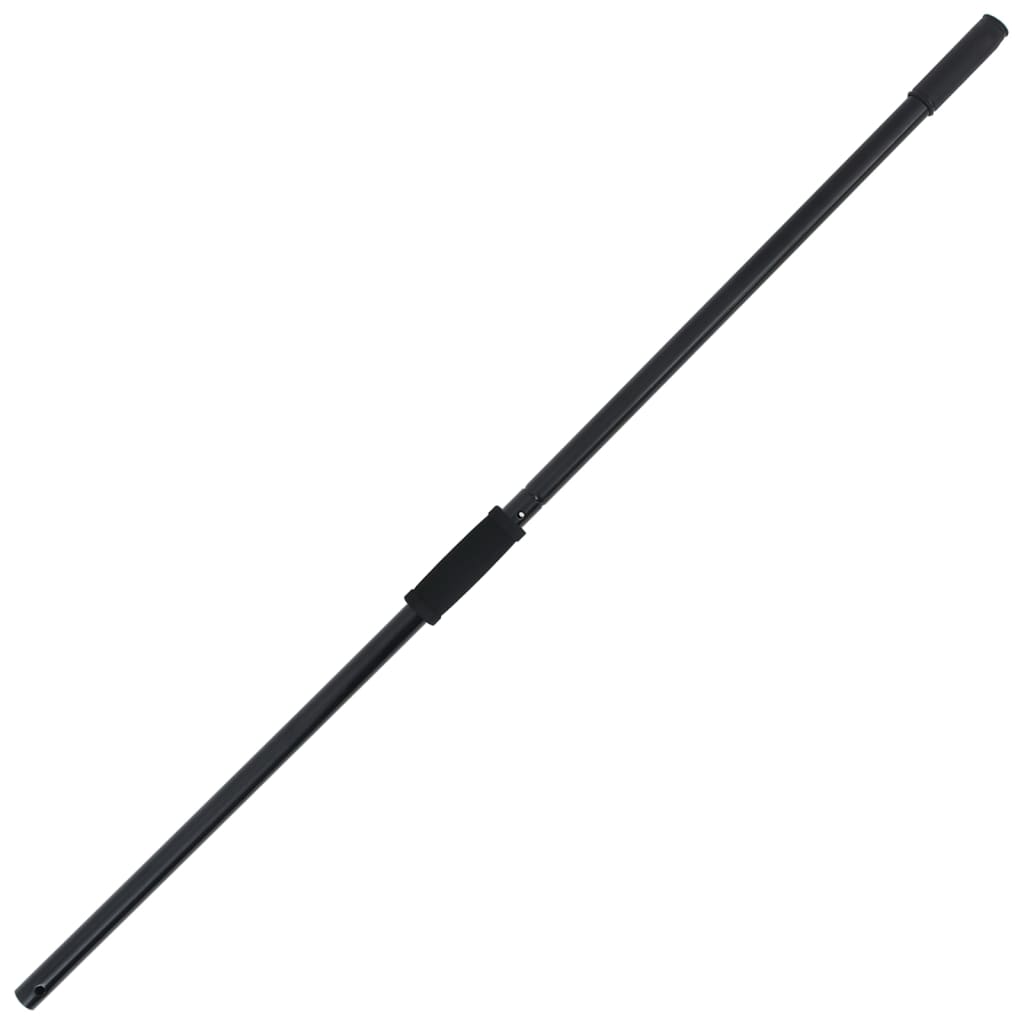 Vidaxxl manche de fourche ø3,5x127,5 cm acier noir