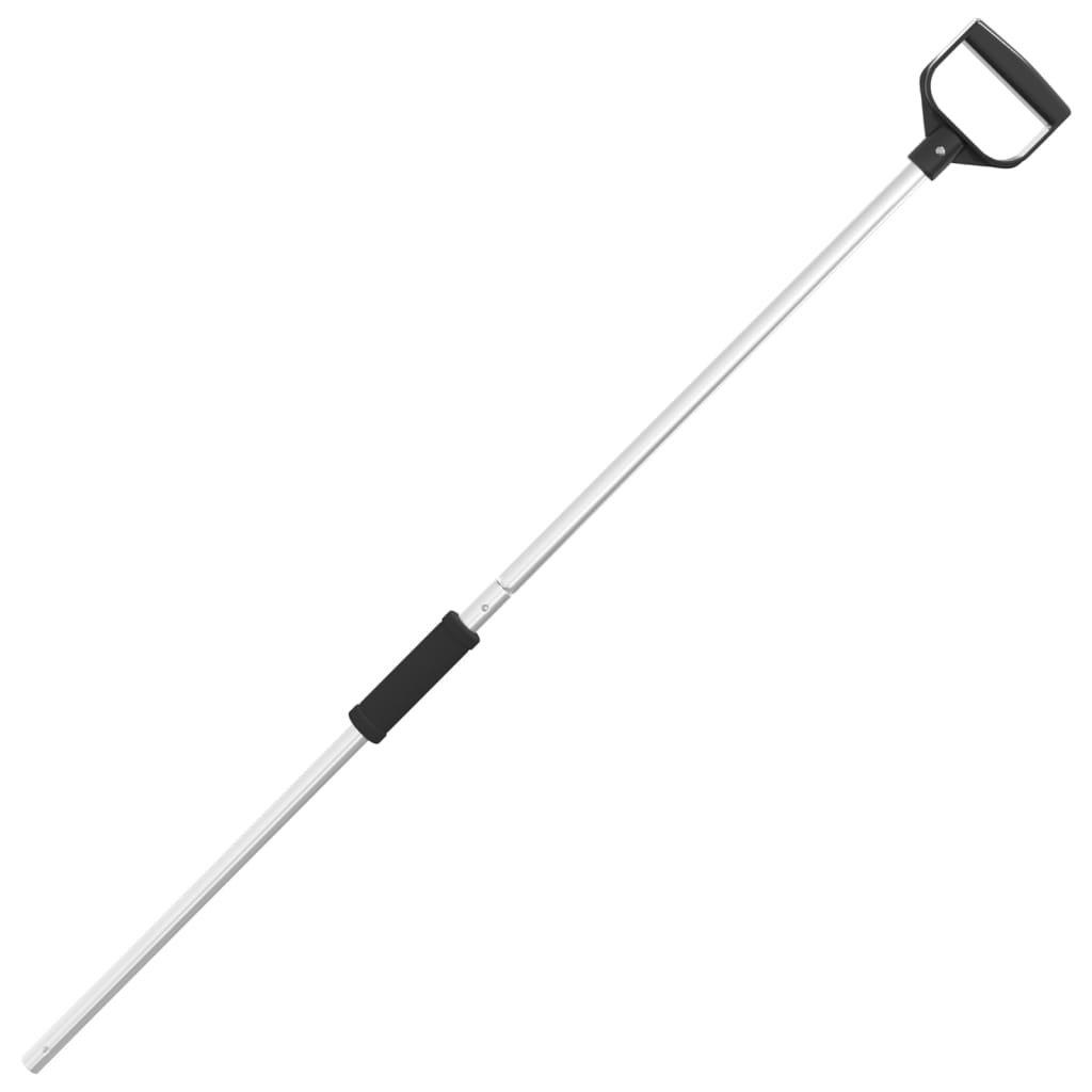Vidaxxl manche de fourche ø11x114 acier couleur argent