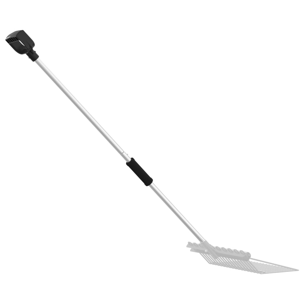 Vidaxxl manche de fourche ø11x114 acier couleur argent