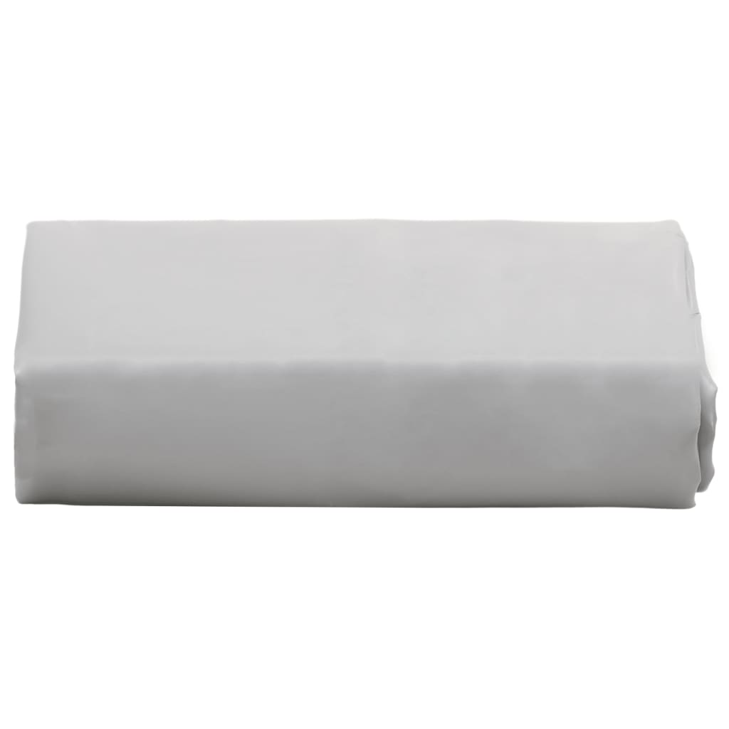 Bâche Vidaxl 650 g m² ø 2,6 m gris