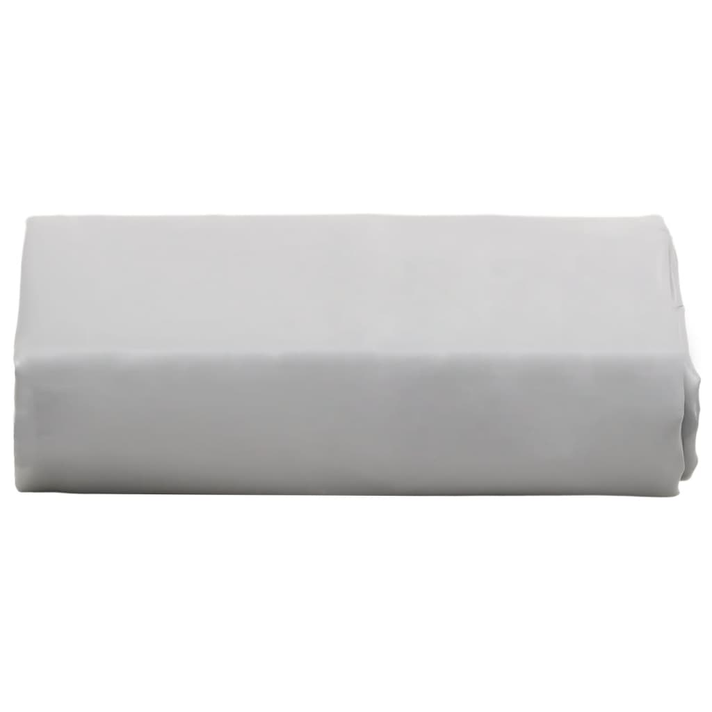 Bâche Vidaxl 650 g m² ø 4 m gris