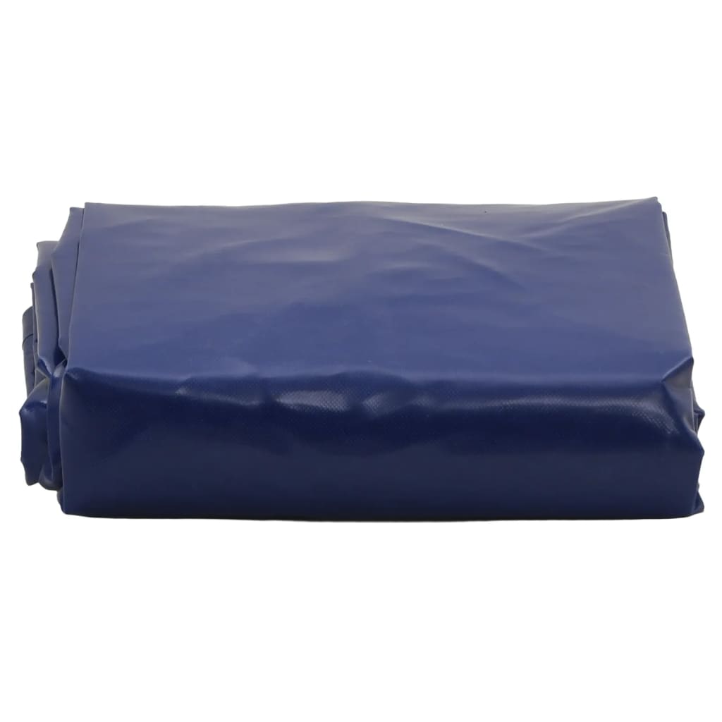 Bâche Vidaxl 650 g m² ø 2,4 m bleu