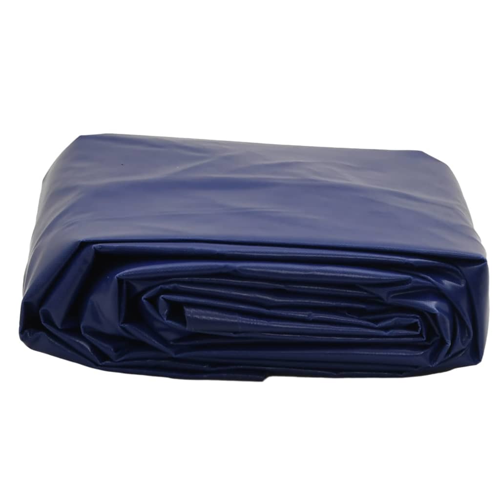 Bâche Vidaxl 650 g m² ø 2,4 m bleu