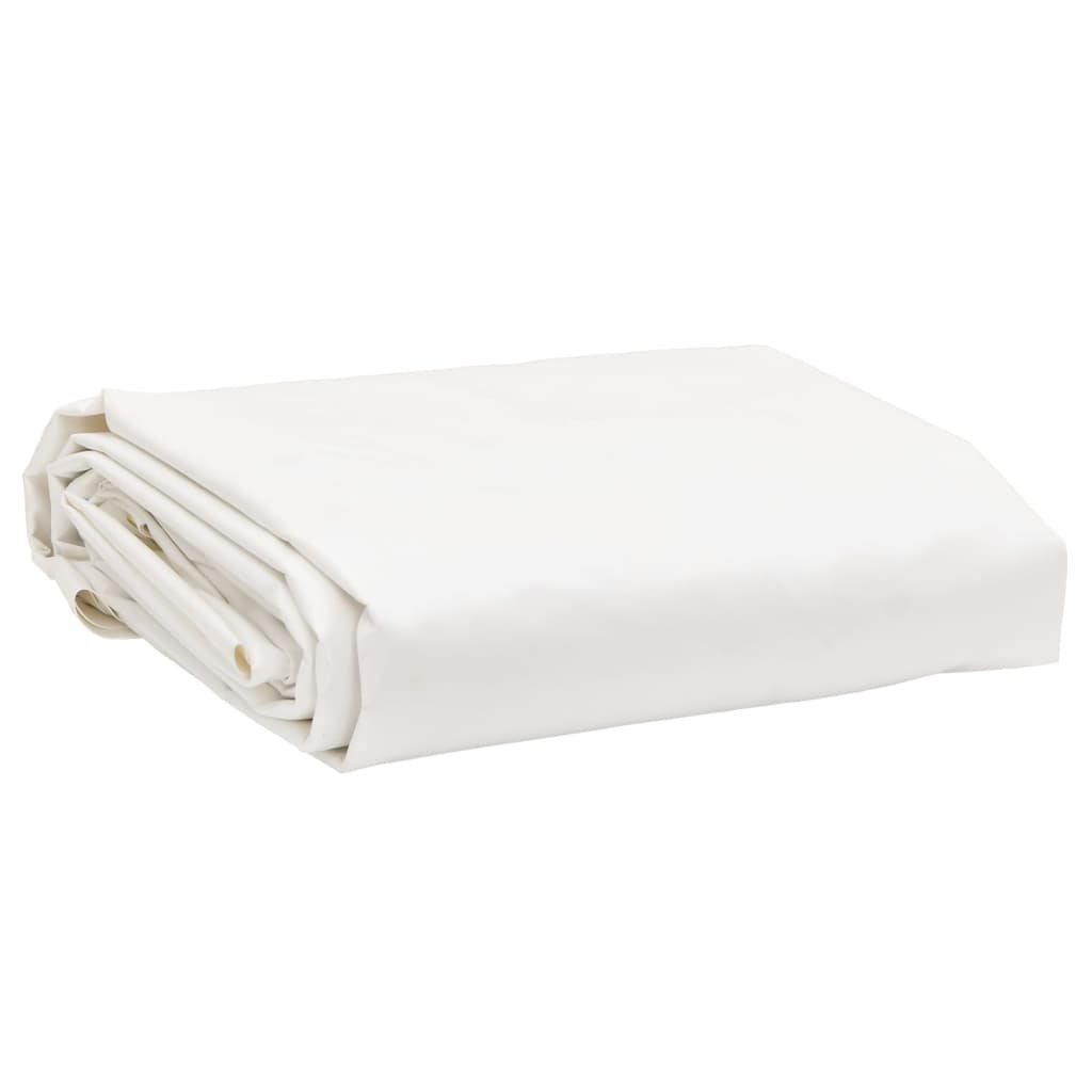 Bâche Vidaxl 650 g m² ø 3 m blanc