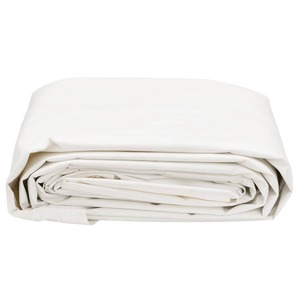 Bâche Vidaxl 650 g m² ø 3 m blanc