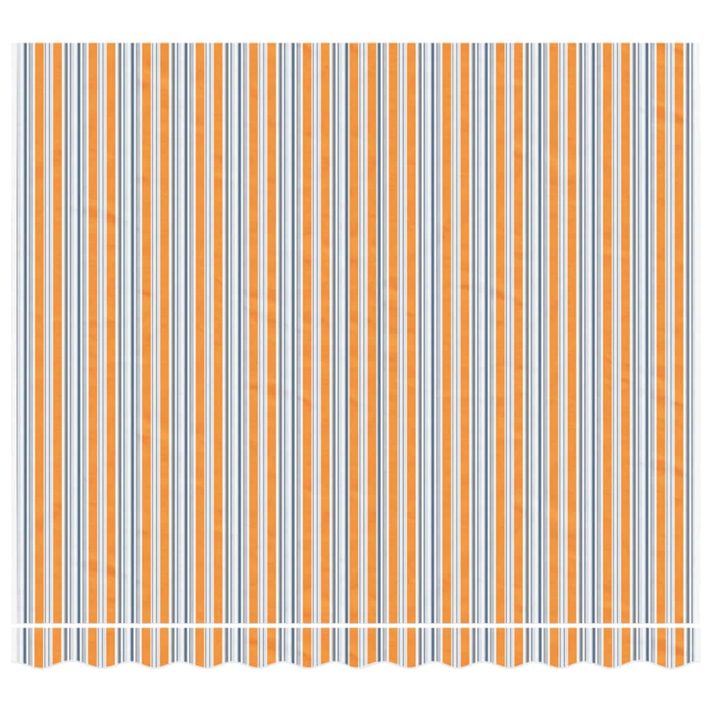 VidaXL Toile de remplacement pour auvent rayé 3x2,5 m multicolore