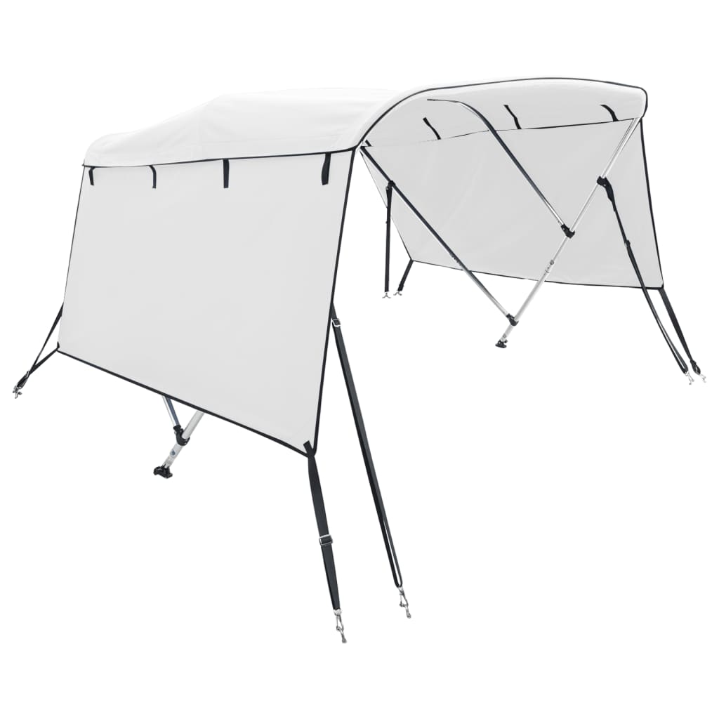 Toit bimini Vidaxx 3 arceaux avec parois latérales 183x(154-167)x137 cm
