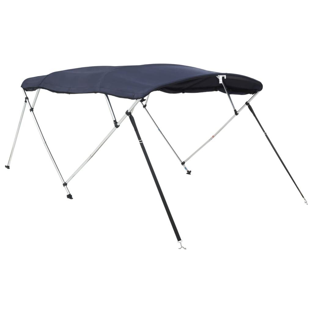 VidaXL toit bimini 4 arches avec parois latérales 243x(170-182)x137 cm