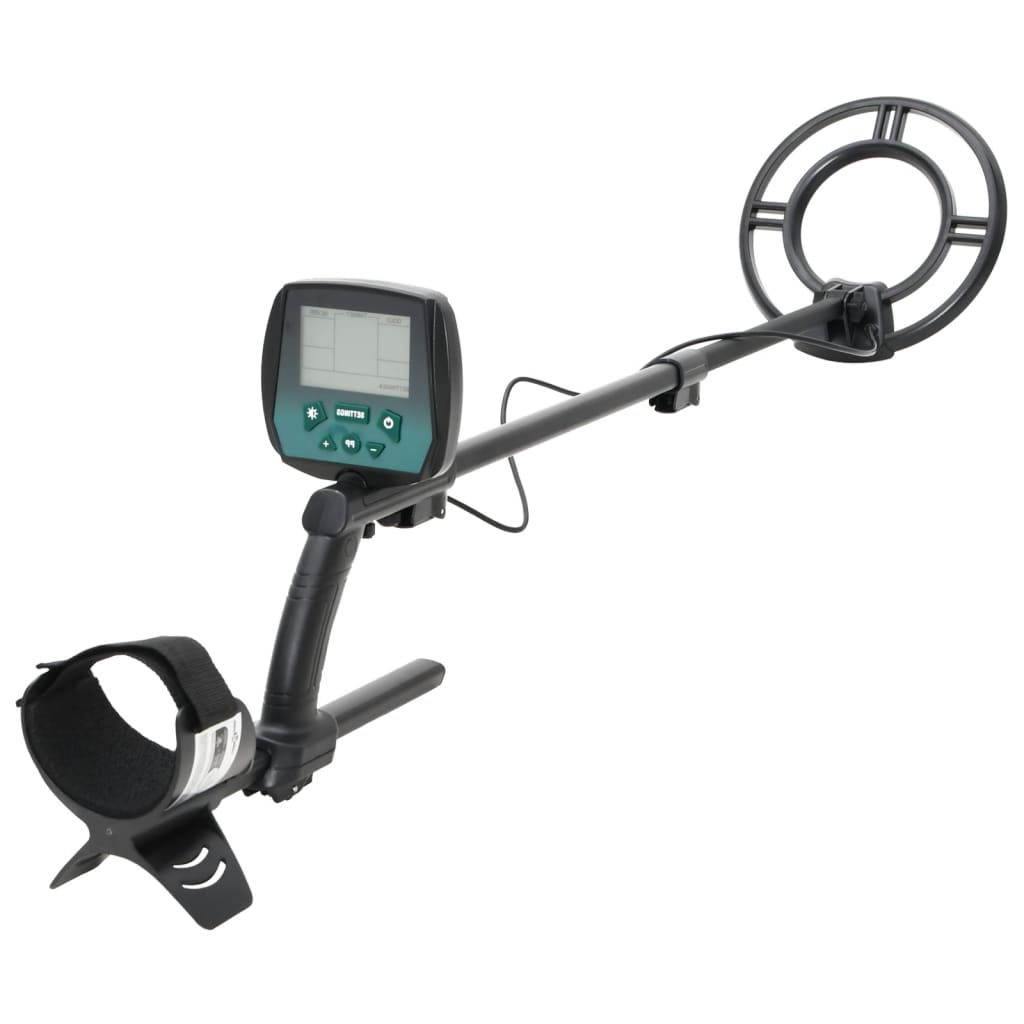 Détecteur de métaux Vidaxxl avec écran LCD, profondeur de recherche 24 cm