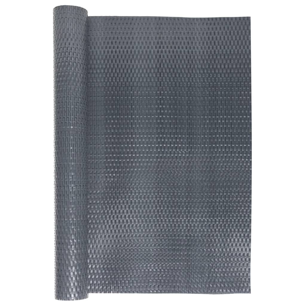 Vidaxx paravent de balcon 500x90 cm poly rotin anthracite