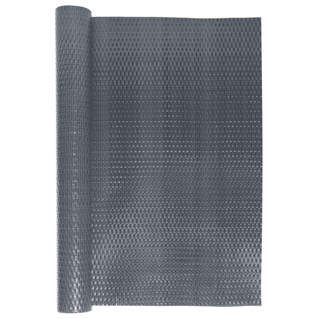 VidaXL Paravent de balcon 600x100 cm poly rotin anthracite
