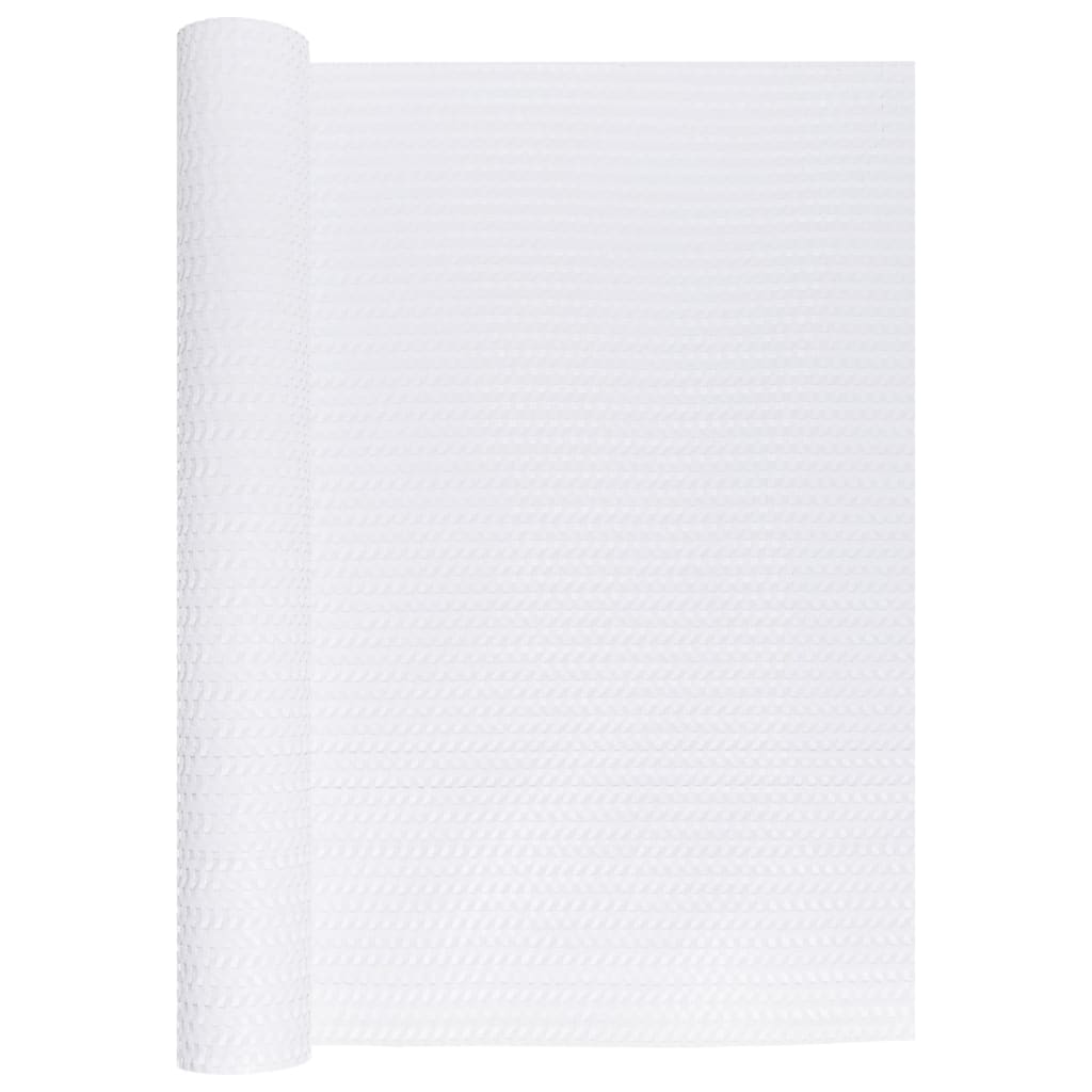 Vidaxx paravent de balcon 400x90 cm poly rotin blanc