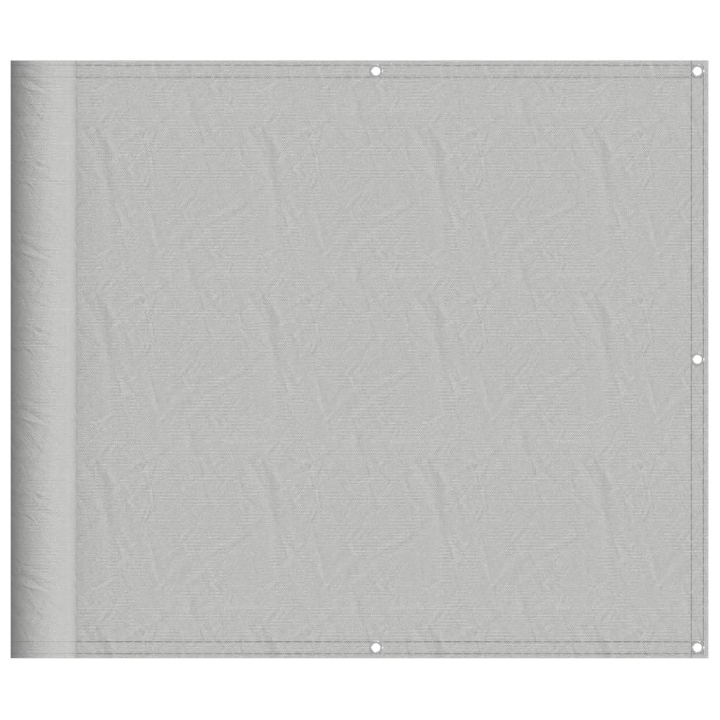 Paravent de balcon Vidaxx 90x300 cm 100% polyester oxford gris clair