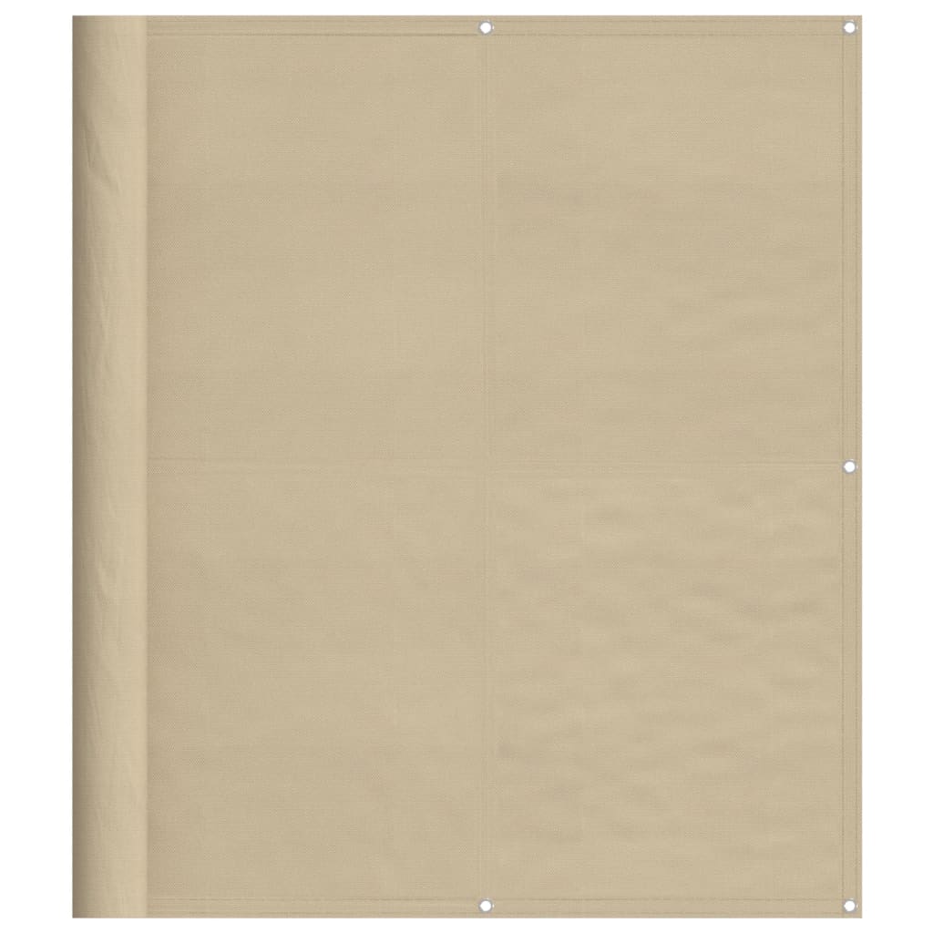 VidaXL Paravent de balcon 120x1000 cm 100% polyester oxford beige