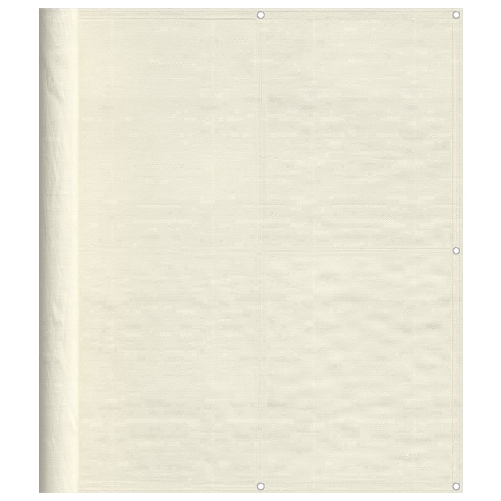 Paravent de balcon Vidaxx 120x1000 cm 100% polyester oxford couleur crème