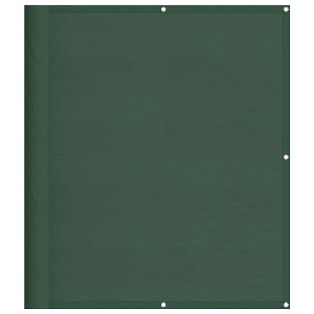 Vidaxx paravent de balcon 120x700 cm 100% polyester oxford vert foncé