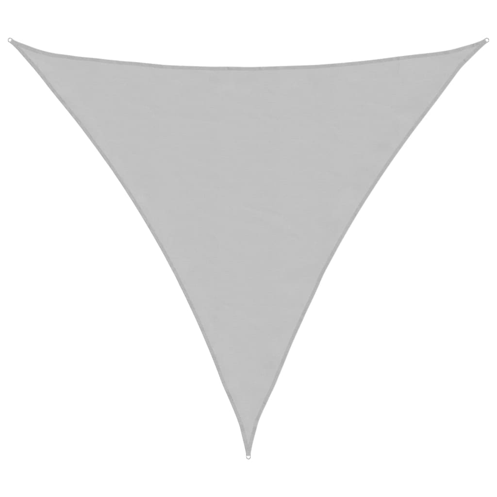 Vidaxx voile d'ombrage 2x2x2 m 100% polyester oxford gris clair