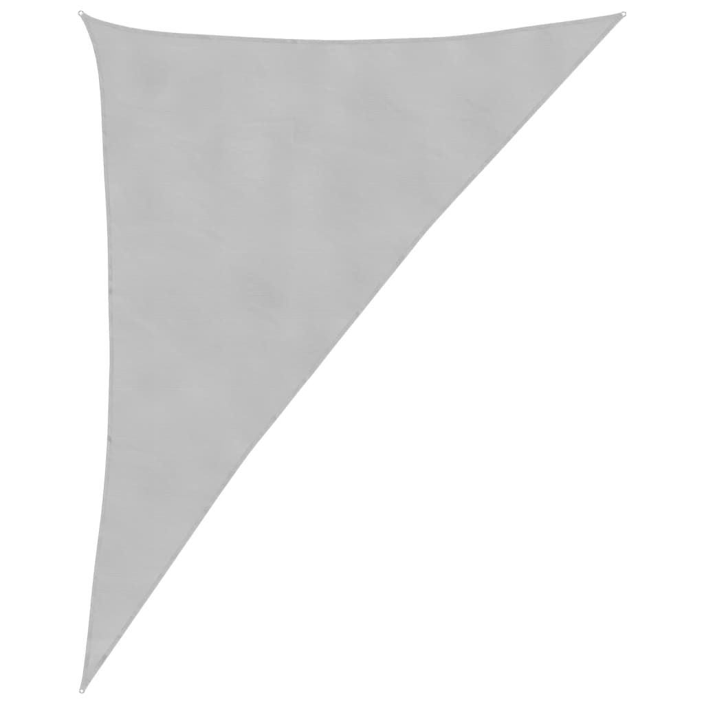 Vidaxx voile d'ombrage 4x5x6,4 m 100% polyester oxford gris clair