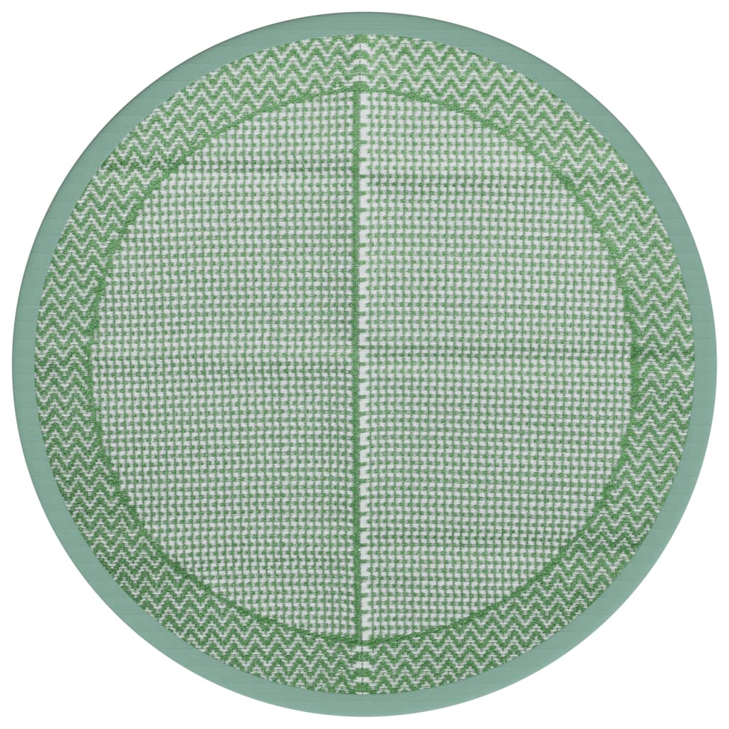 Vidaxx tapis d'extérieur arakil ø160 cm polypropylène vert
