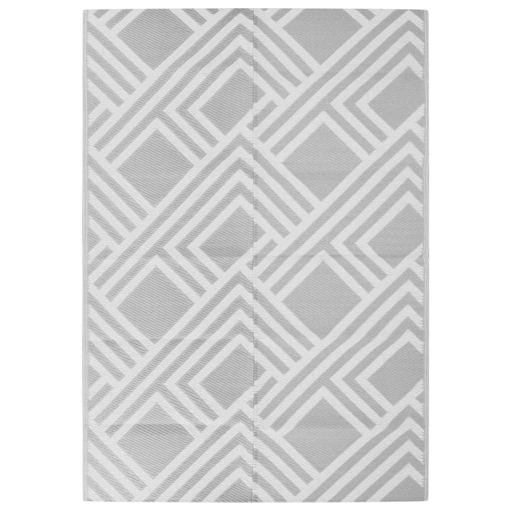 Vidaxx tapis d'extérieur arakil 140x200 cm pp gris