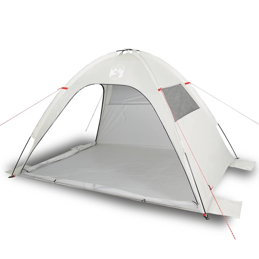 Tente de plage VidaXL imperméable gris