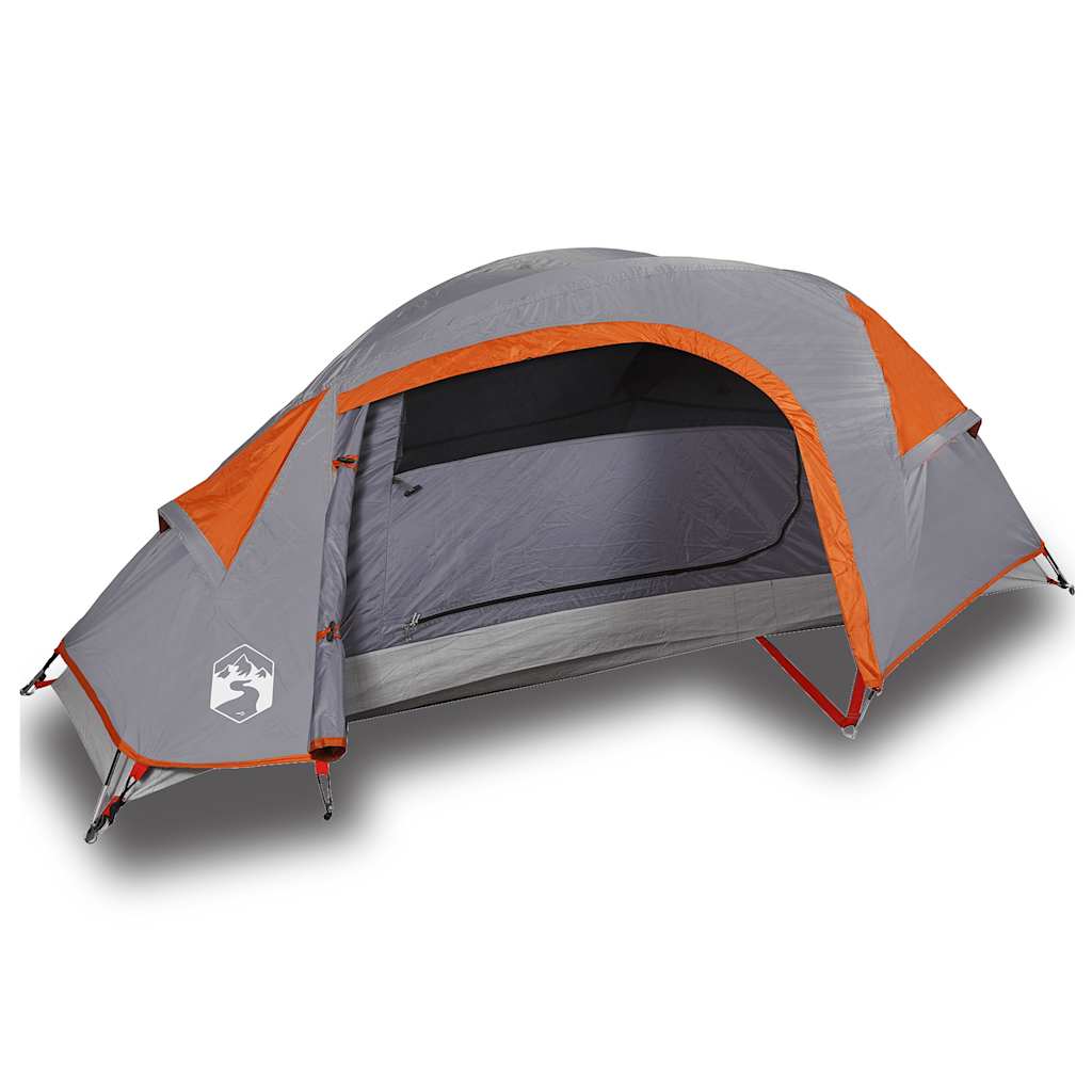 Tente dôme Vidaxx 1 personne imperméable orange