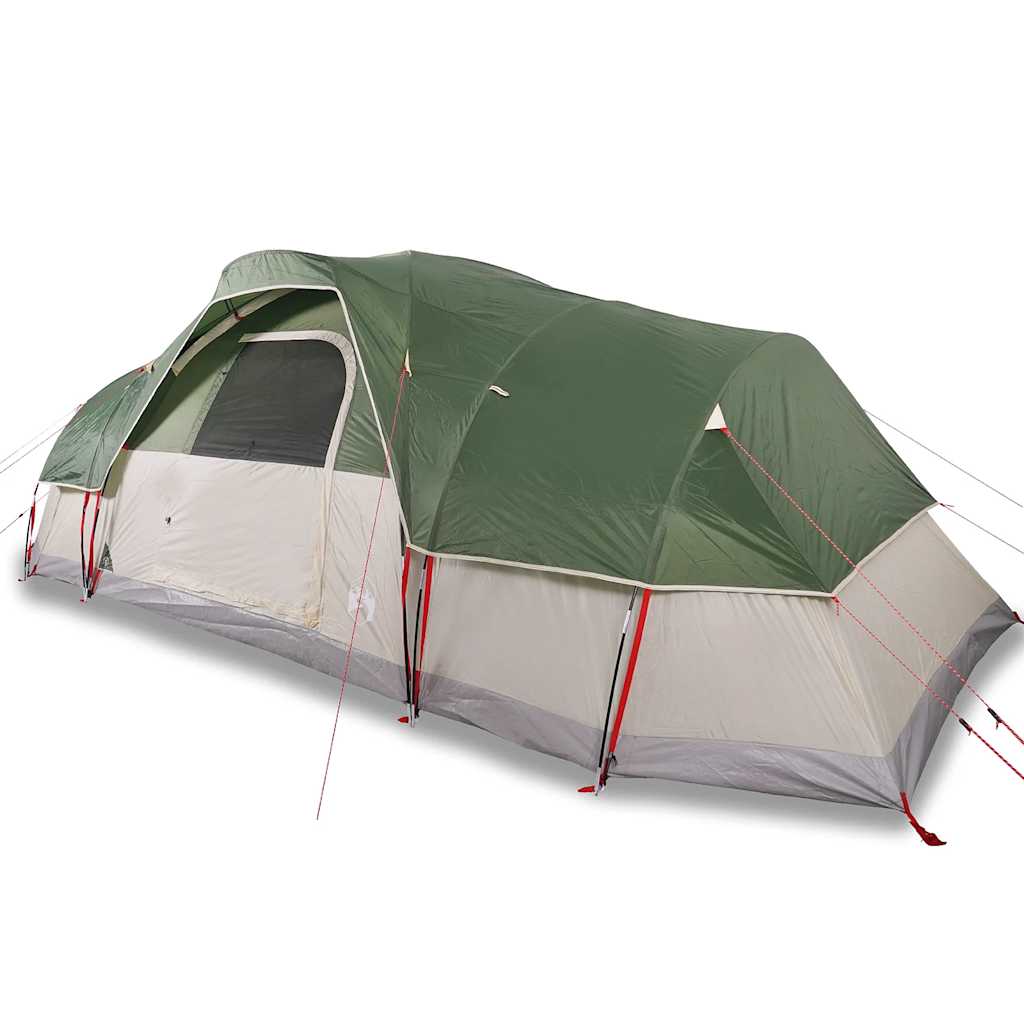 Tente dôme Vidaxx pour famille 11 personnes imperméable vert
