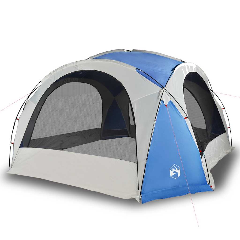 Tente de fête VidaXL imperméable bleue